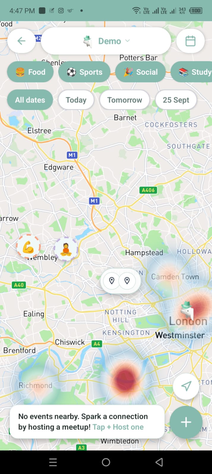 Belonging screen